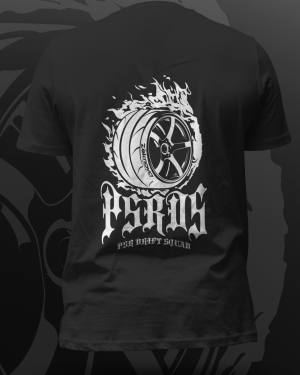 T-SHIRT PSR – FIRE WHEEL (OVERSIZE)