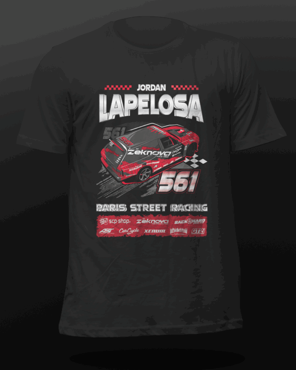 T-shirt PSR saison 2025 drift face