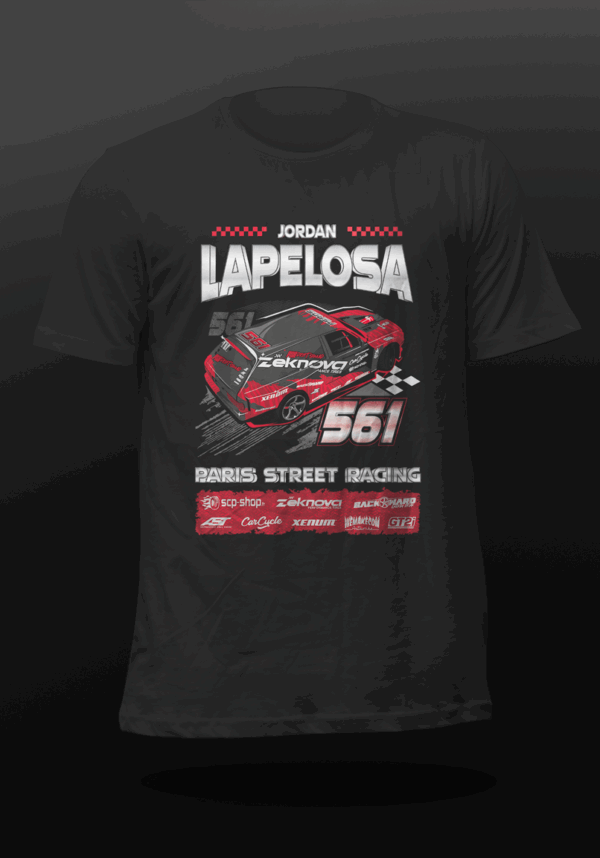 T-shirt PSR saison 2025 drift face