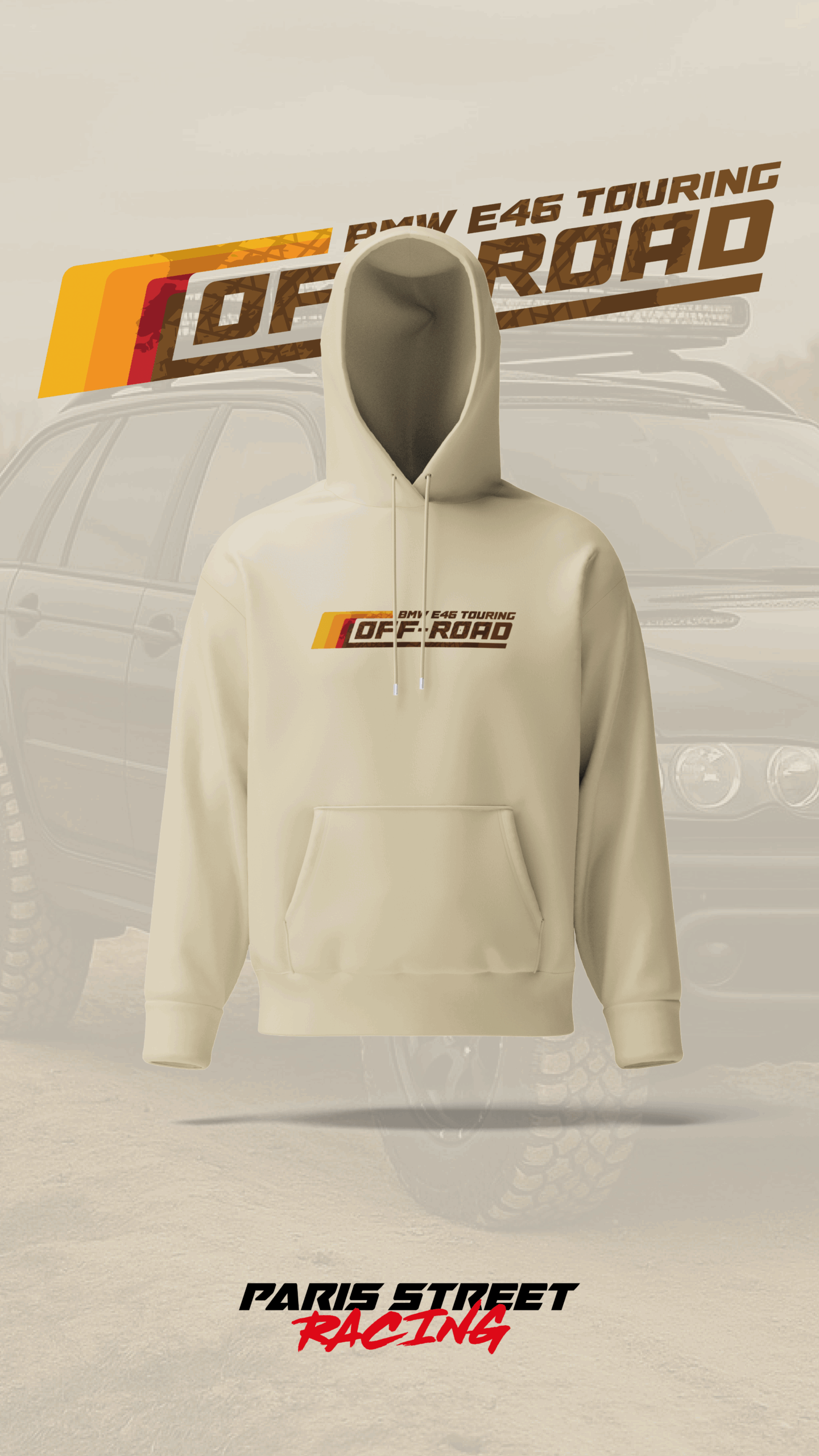 Sweet à capuche BMW E46 Off-Road