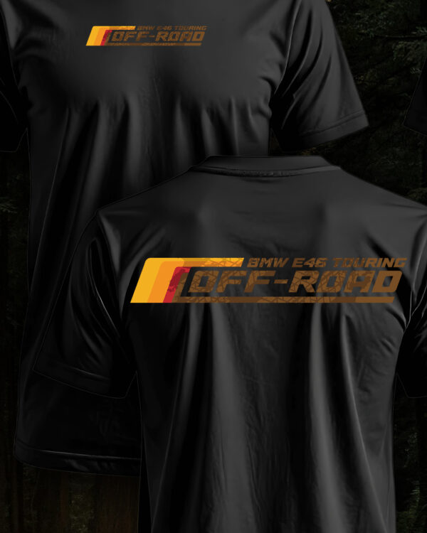 T-shirt BMW E46 Off Road Édition Noir