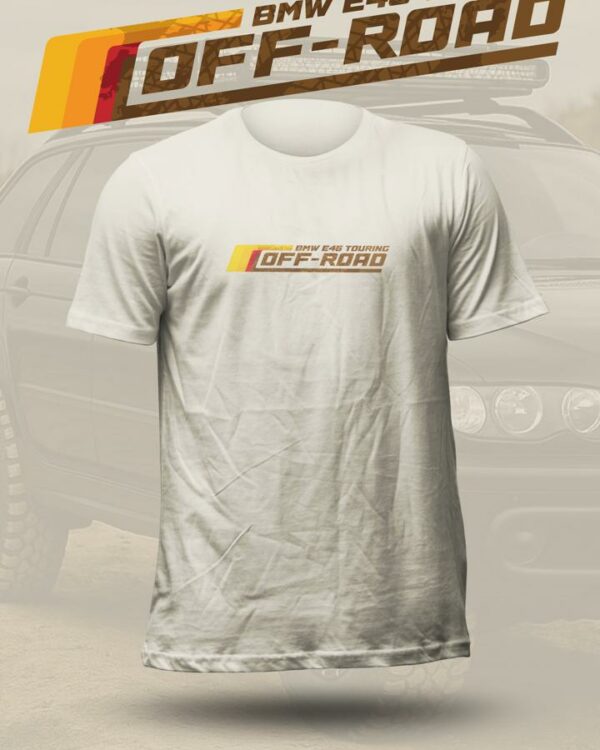T-shirt BMW E46 Off Road Édition Beige